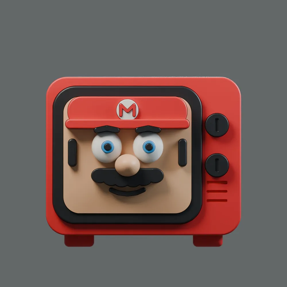 ToonsTV - Super Mario (Super Mario Bros.) - Modelo gratuito para ...
