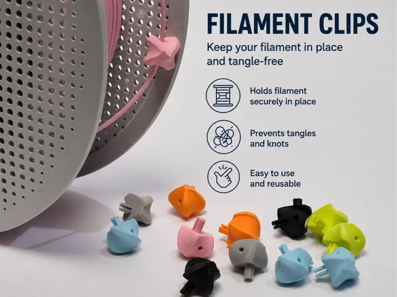 Bambu Lab Filament Clip Swatch Style 1g QuickPrint