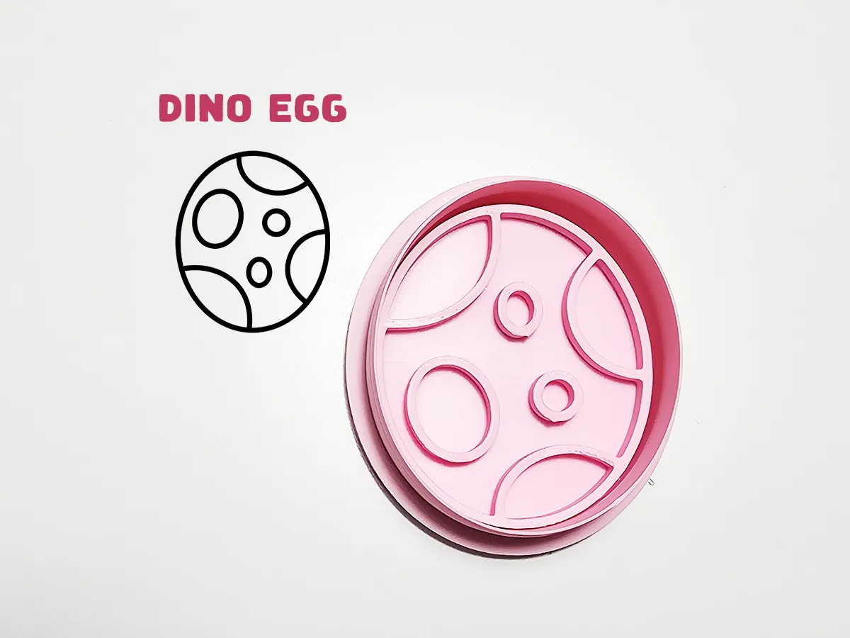 Emporte-pièce œuf de dinosaure