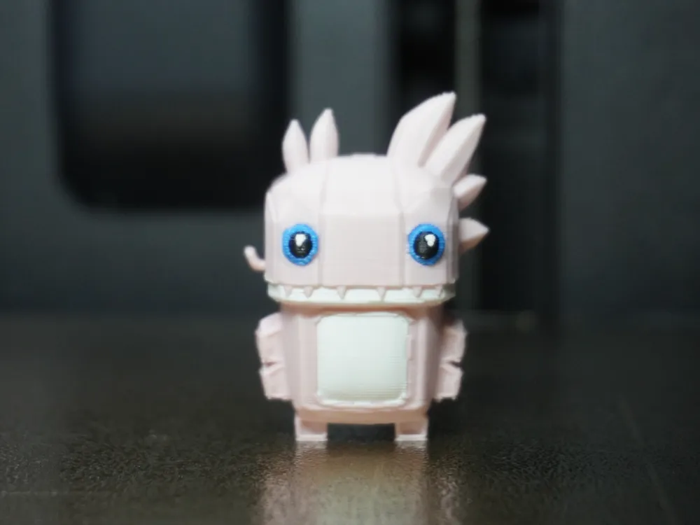 Modelo para impresión 3D: Fortnite Klombo Sprite. Referencia del modelo original.
