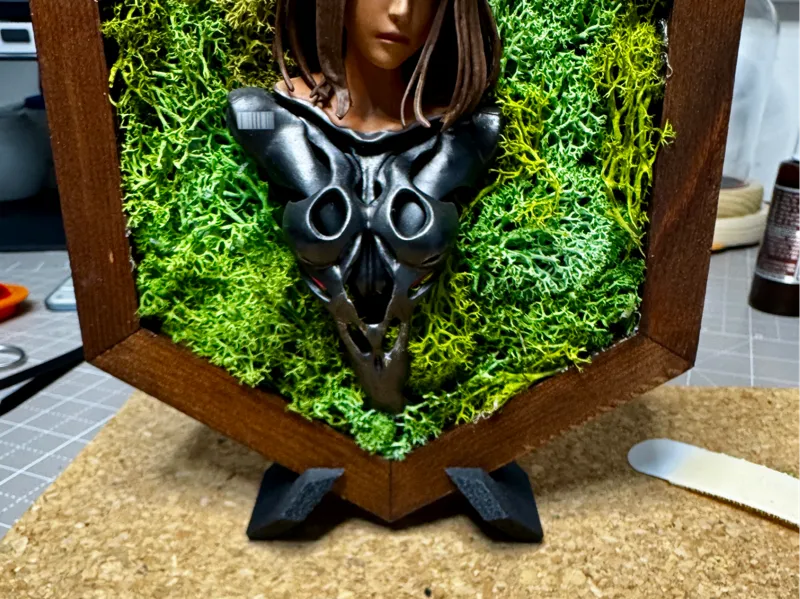 hex frame desktop mini mount