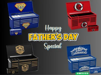 Father's Day Desk Toolbox office dad collection