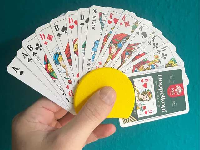 Spielkartenhalter Card holder