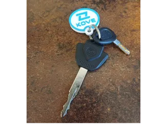 Kove motorcycle keychain