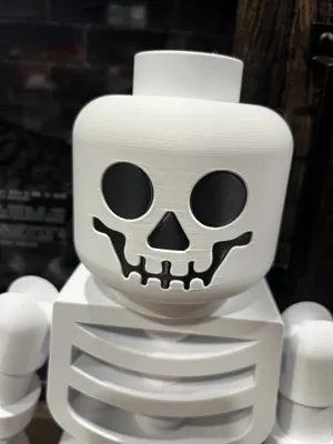 Giant Brick Skeleton AMS Head - Free 3D Print Model - MakerWorld