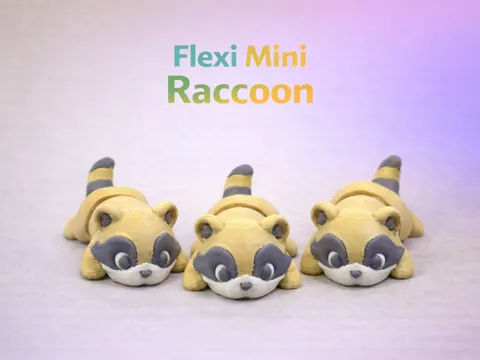 Flexi Mini Raccoon