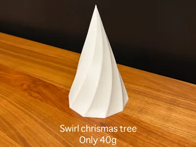 Swirl Christmas tree