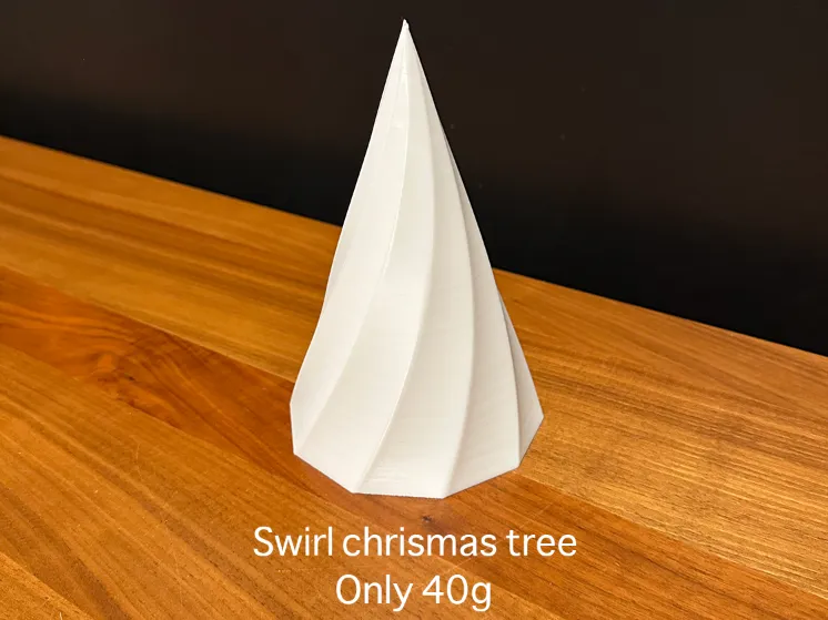 Swirl Christmas tree