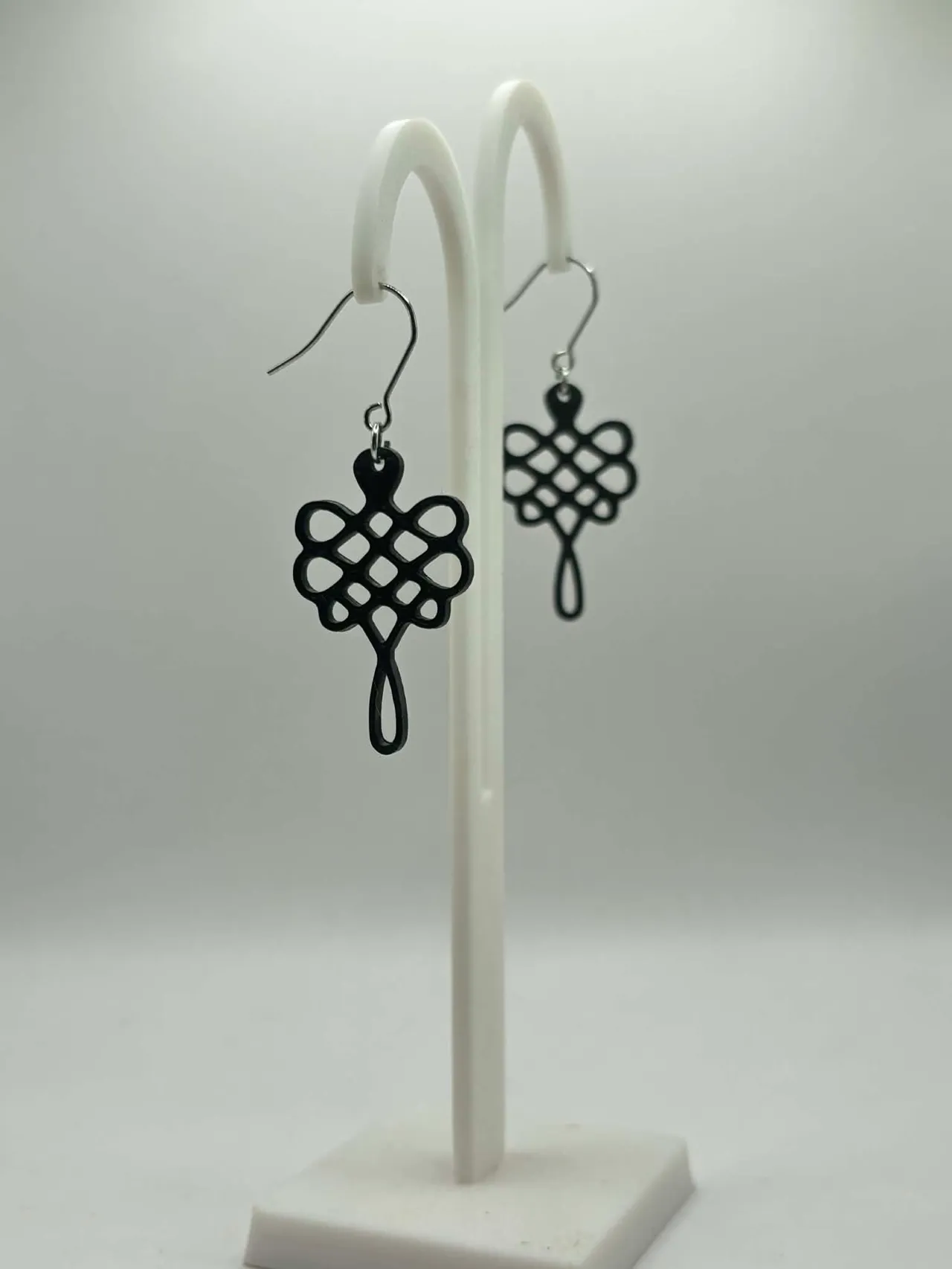 Geometric Bee Earrings - No AMS view 2