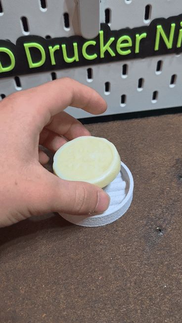 Soap holder round