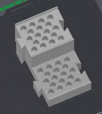 Alternate Middle Section For Sample Vials