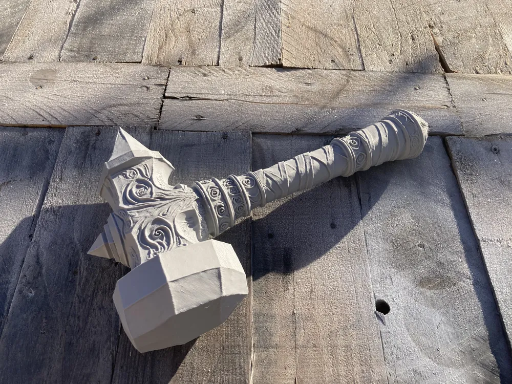 Fantasy Warhammer – Epic Cosplay Prop - Free 3D Print Model - MakerWorld