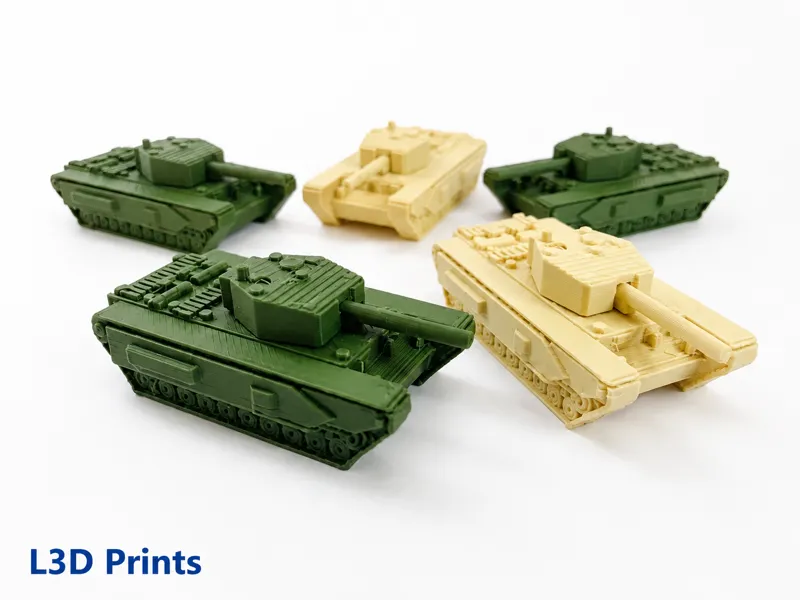 Mini Churchill Tank By L3D Prints