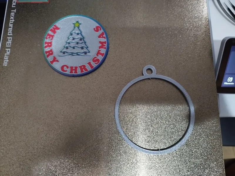 Coasters transformable to christmas balls