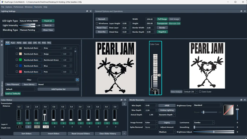 Pearl Jam - Free 3D Print Model - MakerWorld