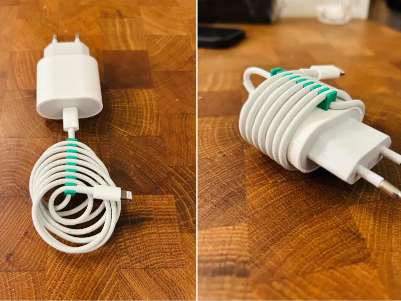 Cord organizer for charger (iPhone and others)