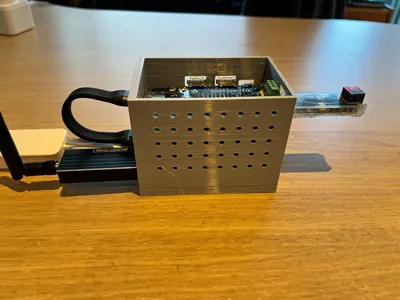 Raspberry Pi 5 Waveshare Hats with vents