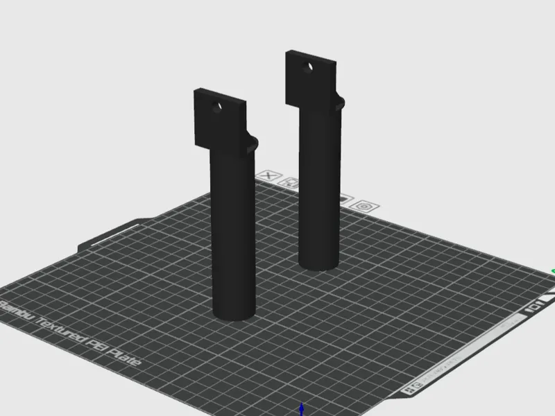 Samsung Q990 rear speaker stand height extender  