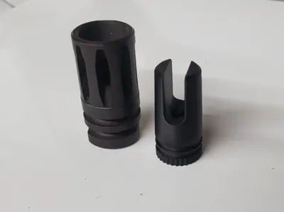 1/2x28 Thread Mini Ducktail muzzle cap for airsoft