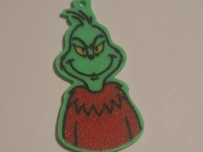 Grinch Keychain
