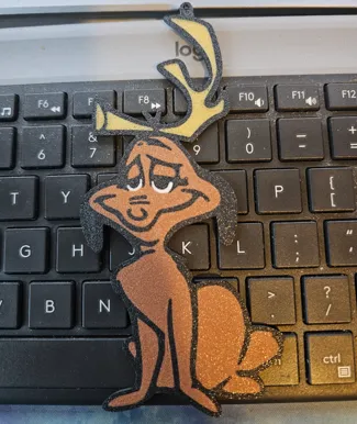 Max from the Grinch Ornament