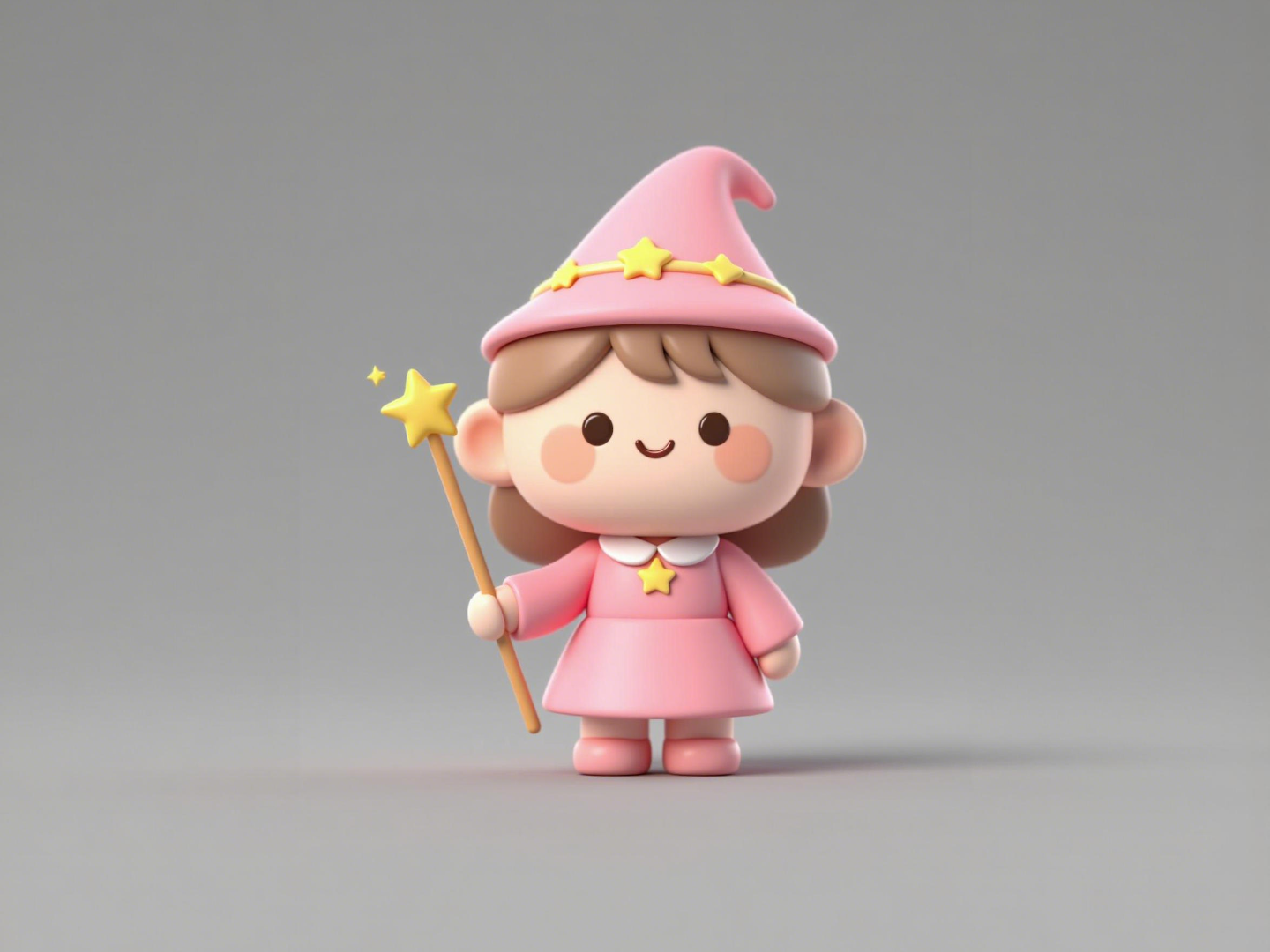 魔法师-世界上的职业百科-儿童过家家涂色玩具