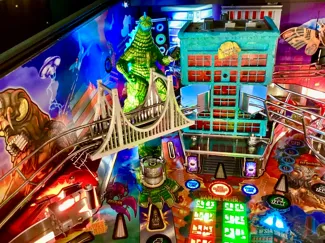 Godzilla Pinball Pro Suspension Bridge Mod