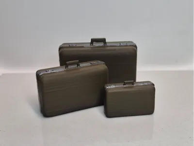 Dollhouse Luggage Suitcase - Set of 3 pieces