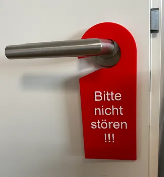 Bitte nicht stören Türschild - Türhänger