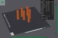 0.2mm layer, 3 walls, 10% infill
