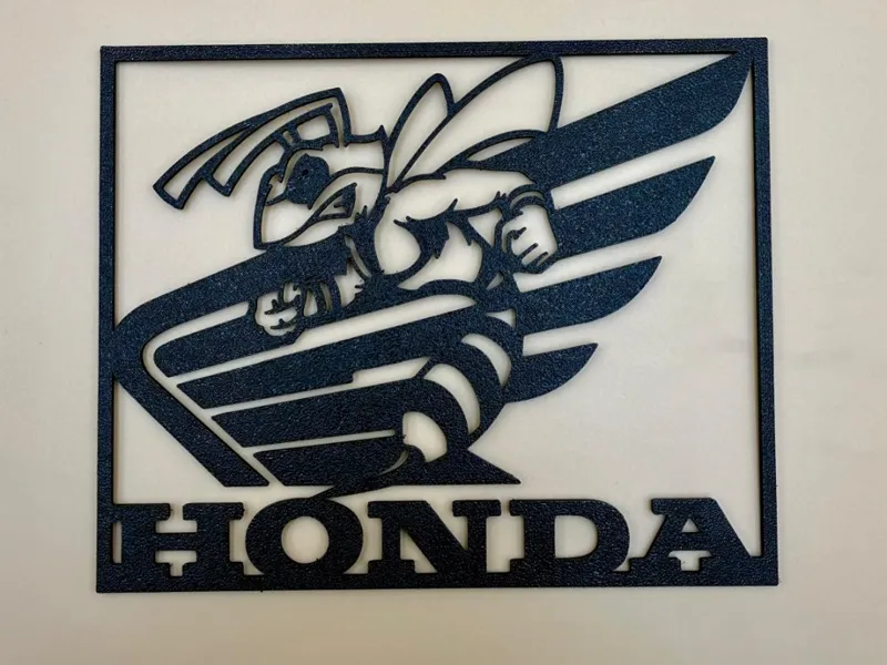Honda Hornet - Logo Artistico da Parete silhouette