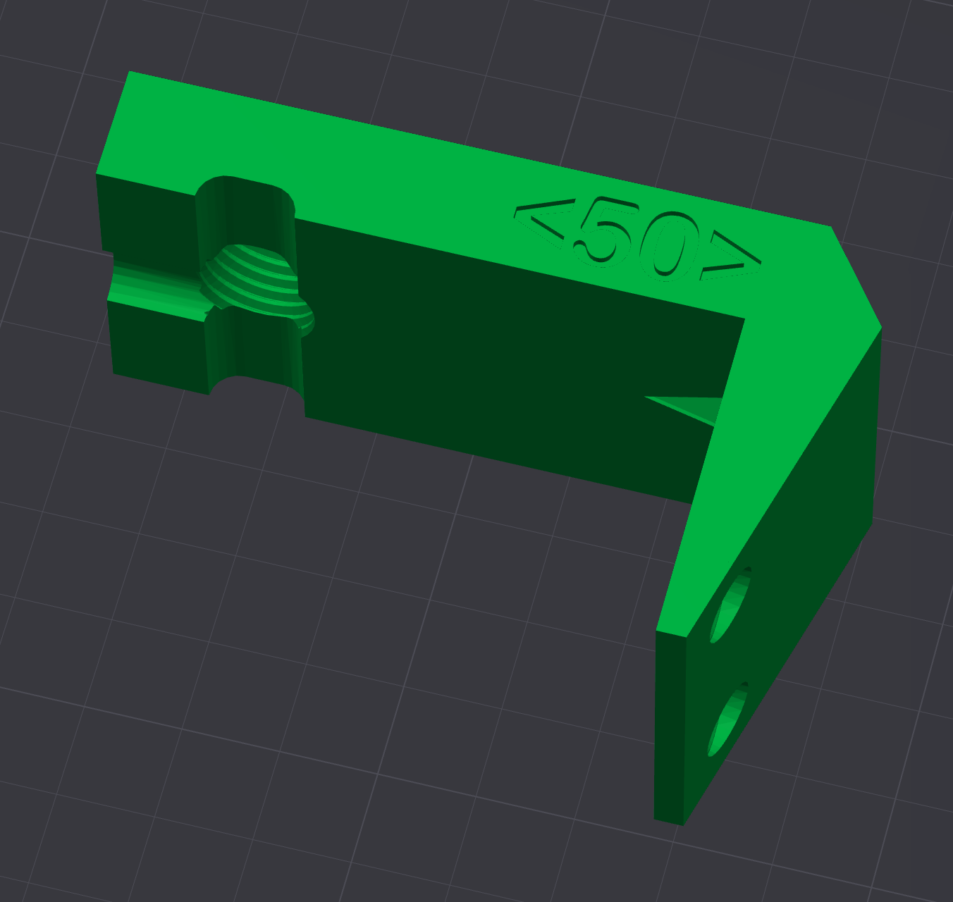 Miniatura 2 do modelo 3D 垂直打孔定位夹板