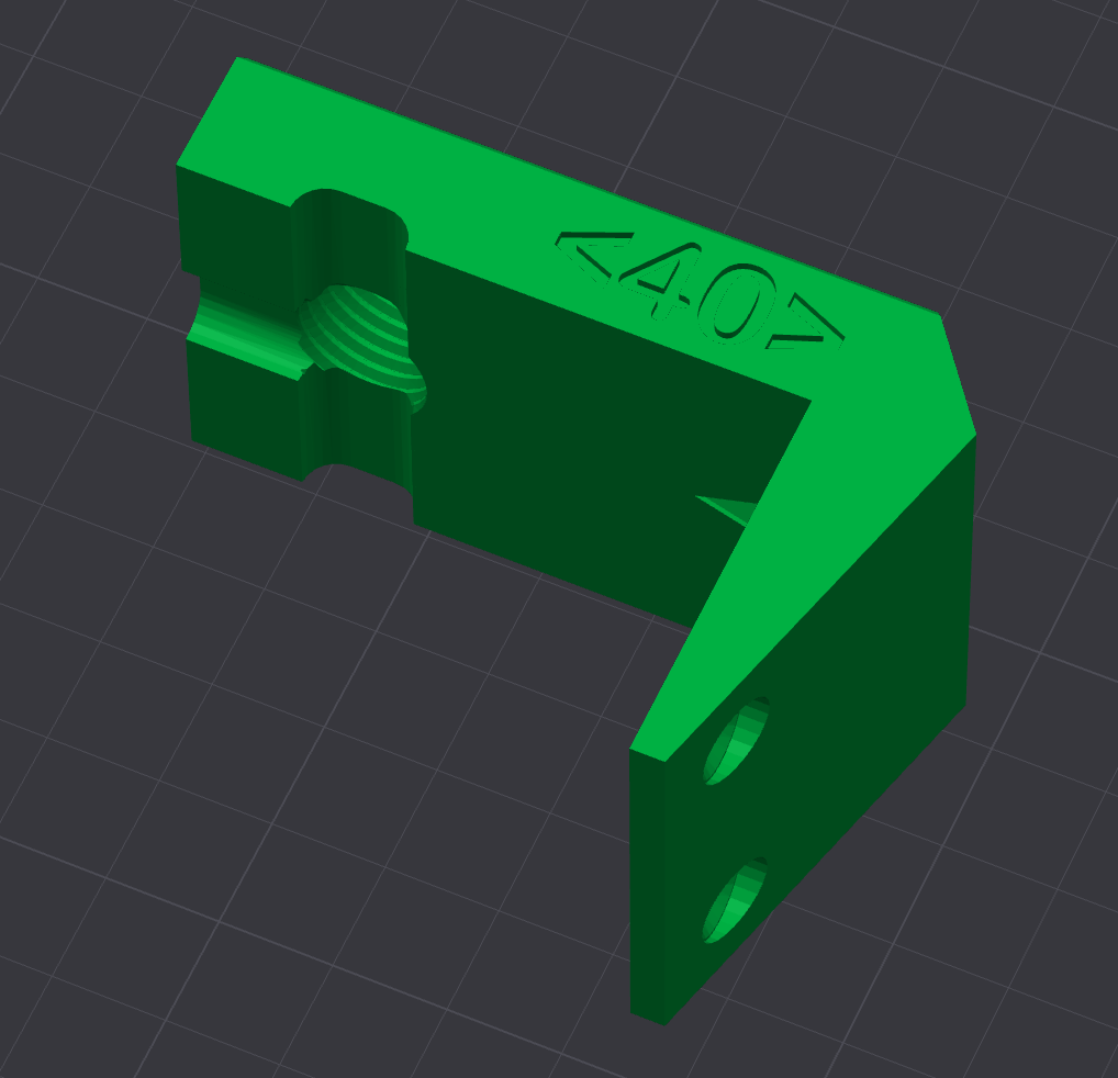 Miniatura 4 do modelo 3D 垂直打孔定位夹板