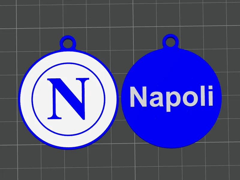 Napoli keychain