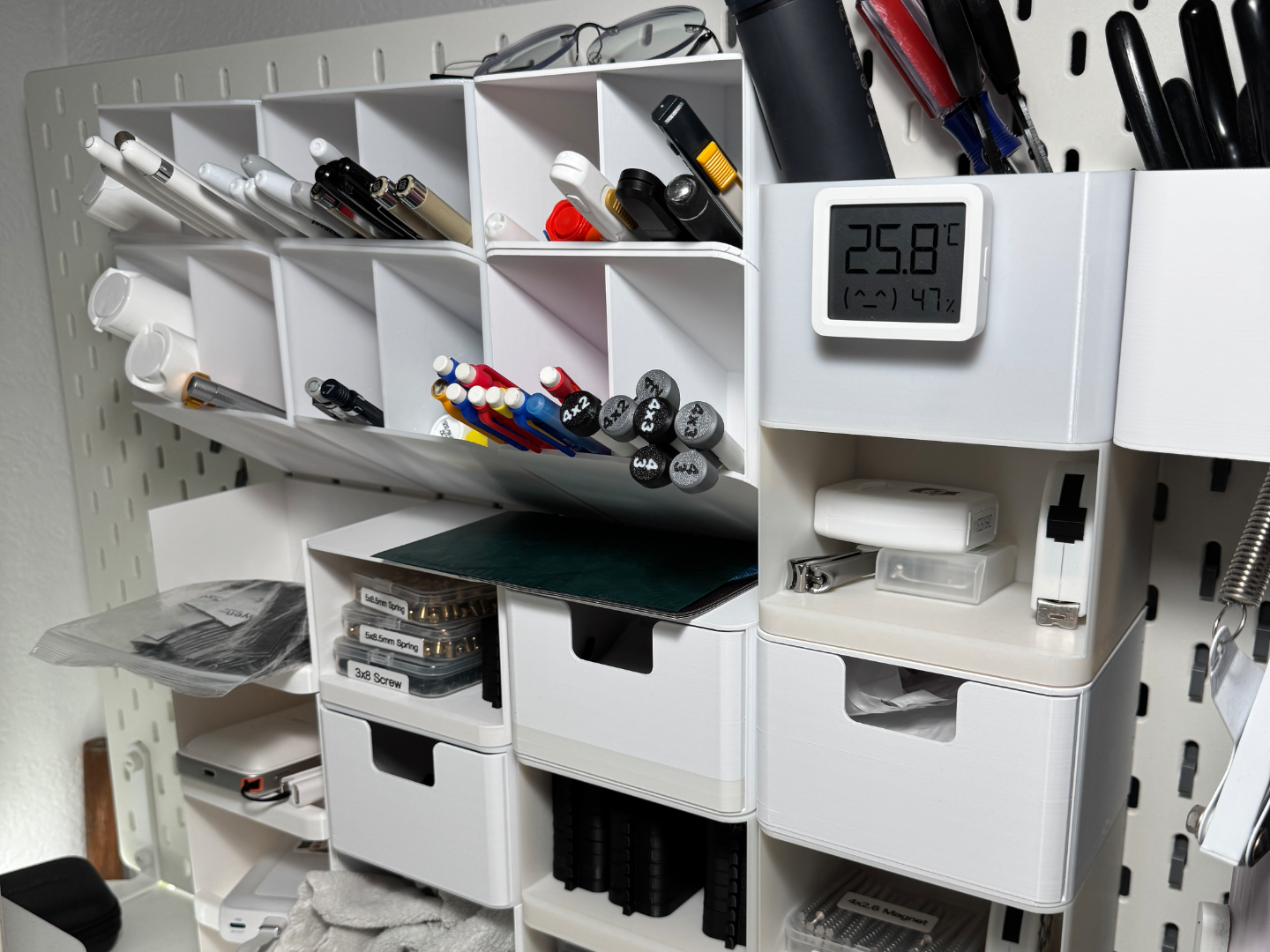 Ultimate IKEA Skadis UPPSPEL Container Organizer 3D model