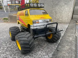 Tamiya CW01 午餐盒 行李架带灯版