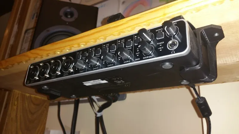 1U underdesk brackets