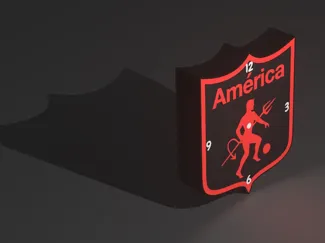 Ligth box reloj America de Cali