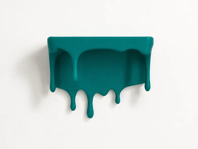 Slow Melt Shelf — Dripping Display Shelf