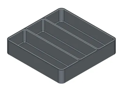 Simple Desk Drawer Organizer