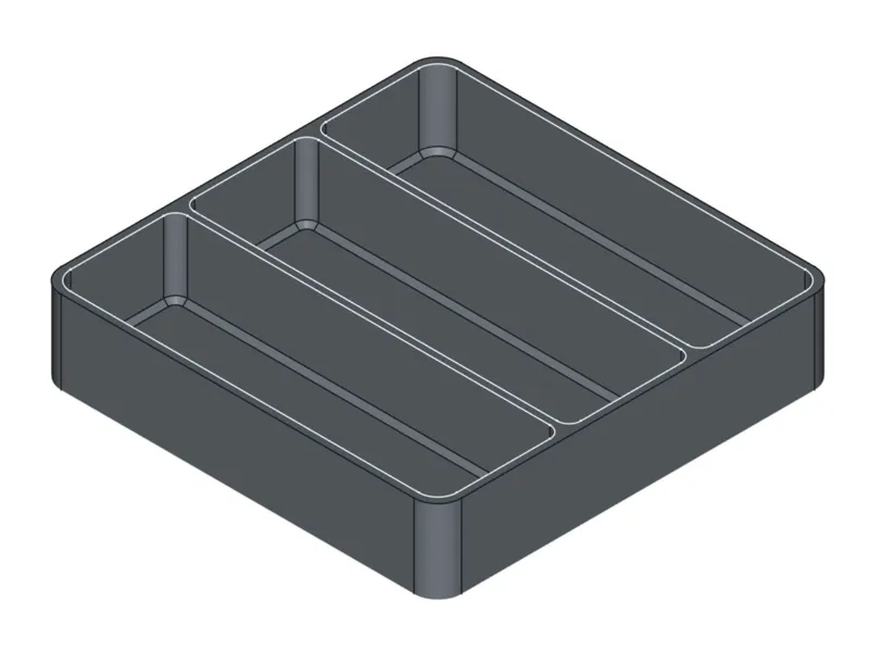 Simple Desk Drawer Organizer