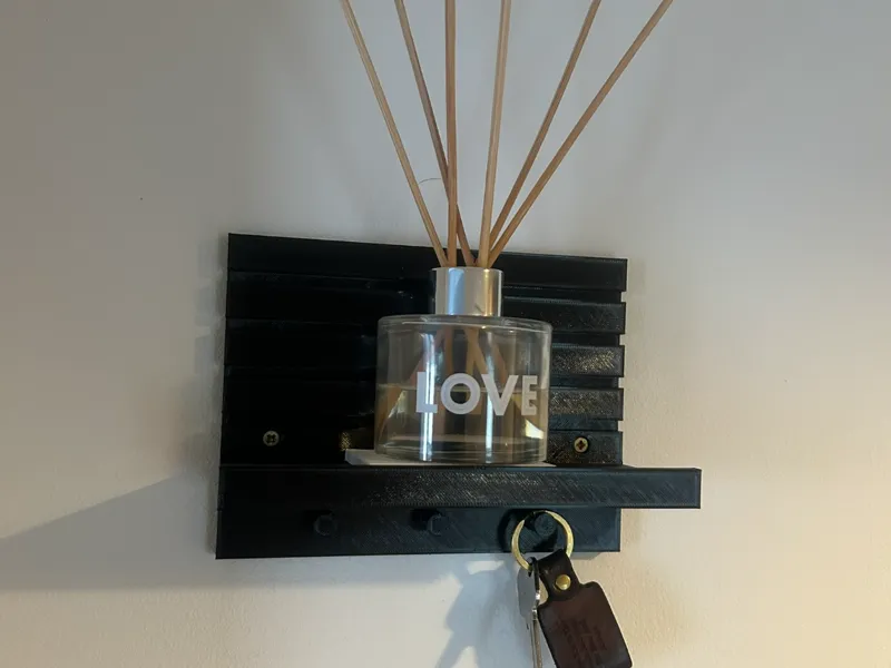 key storage shelf / hook 
