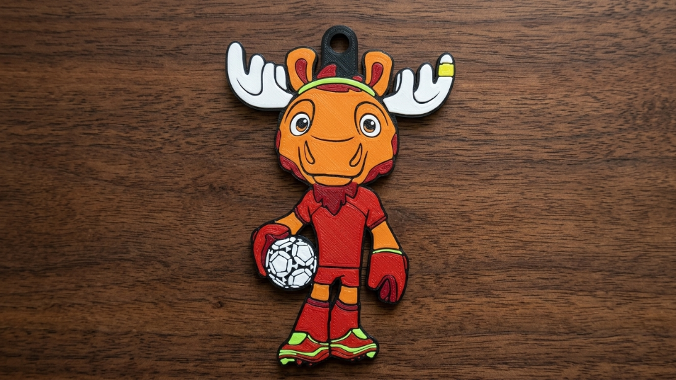 Miniatura 2 do modelo 3D Chaveiros Mascotes da Copa do Mundo FIFA 2026 