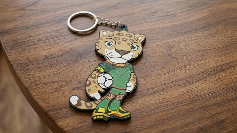 Miniatura 1 do modelo 3D Chaveiros Mascotes da Copa do Mundo FIFA 2026 