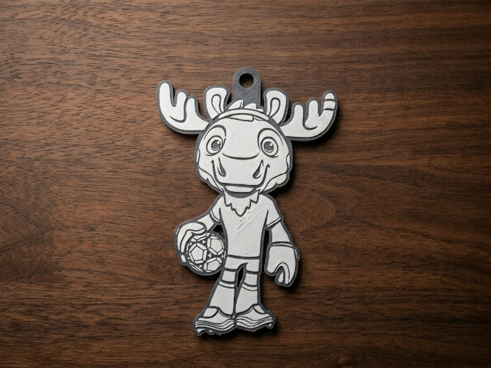 Miniatura 8 do modelo 3D Chaveiros Mascotes da Copa do Mundo FIFA 2026 