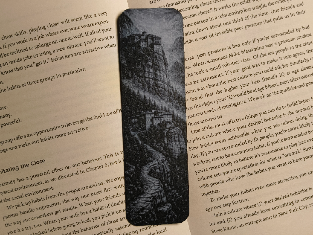 Meteora Monasteries Bookmark