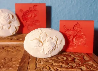 Russian Rose - Springerle Model - Lebkuchen Form