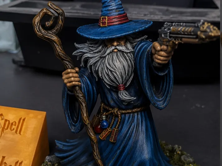 Out of Spell, Not Out of Shells –Gunslinger Wizard