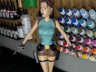 Tomb Raider Remastered - Lara Croft Diorama
