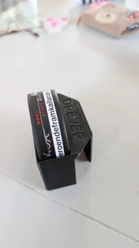 0.2mm layer, 3 walls, 15% infill Snus Holder BIG(straight)